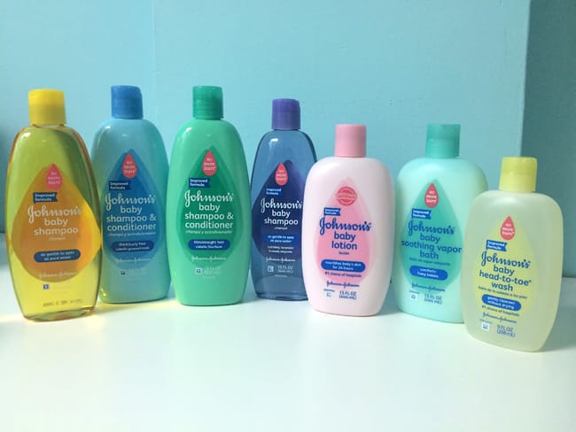 Johnson's Baby new formula for seven products to remove ingredients like formaldehyde-releasing preservatives and parabens #PromiseToBaby #partner