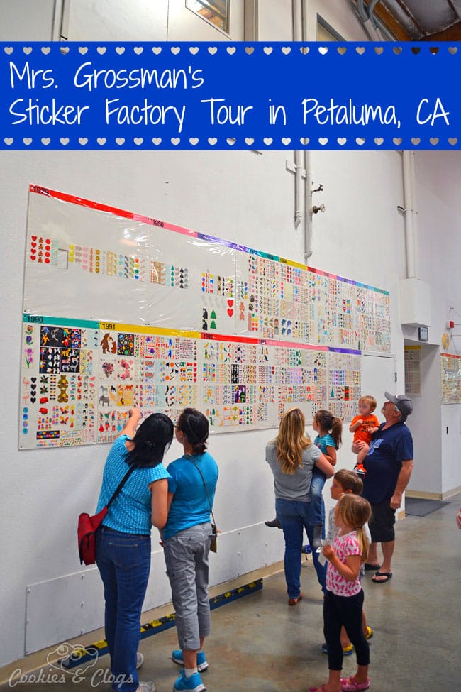 Mrs. Grossman's Sticker Factory Tour & Company Store in Petaluma, CA #California #NorthBay