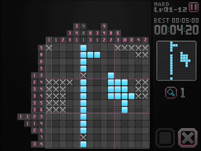 Searching for the best free picture puzzles? Then you'll want to try iPacross. This free iOS game app for iPhone and iPad has a great interface and controls. You will want to be aware of this though.