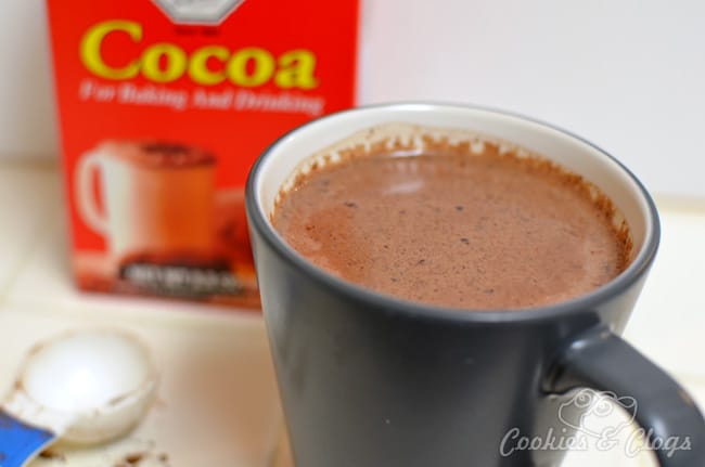 Authentic Dutch Cocoa hot chocolate recipe