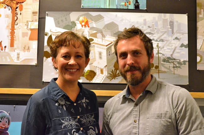 FEAST animated short, playing in theaters before Big Hero 6 from Disney – with Director Patrick Osborne and Producer Kristina Reed