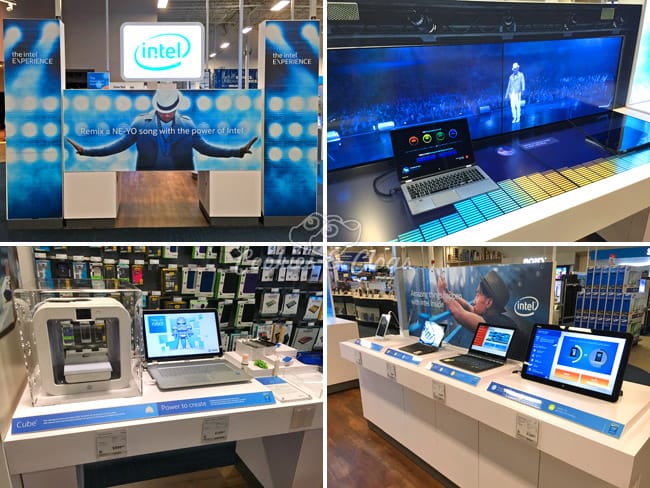 Intel Technology Experience at Best Buy includes photos and video