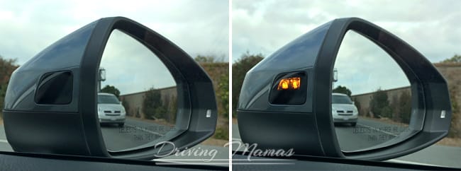 2015 Audi A3 Review – Sedan 2.0T Quattro S Tronic, blind spot indicator