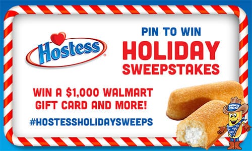 Hostess Holiday Sweepstakes