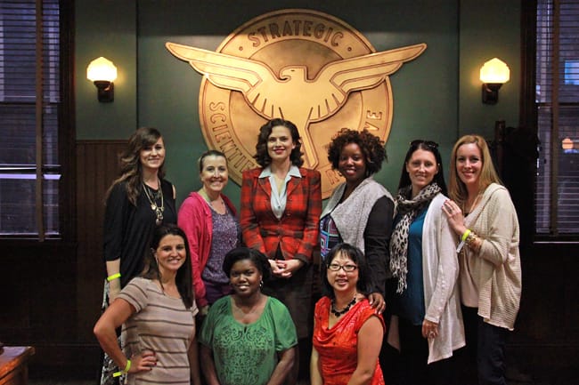 Agent Carter Set Tour plus Hayley Atwell Interview #ABCTVEvent #AgentCarter