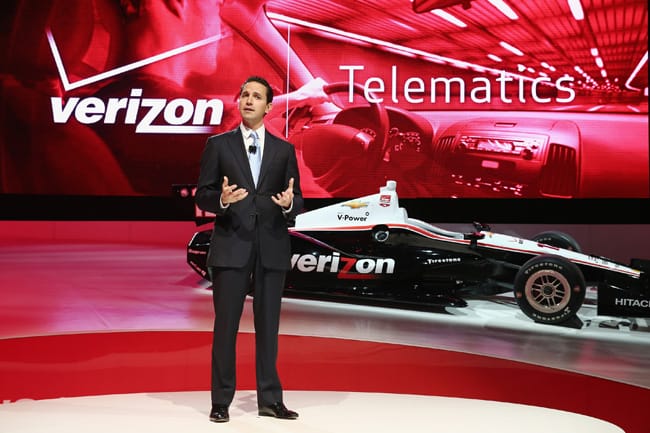 Verizon Vehicle announcement at North American International Auto Show