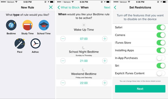 Curbi Parental Controls for iOS + Remote Internet Control