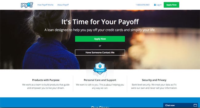 Using Payoff.com to Consolidate Debt and to help in paying off debt