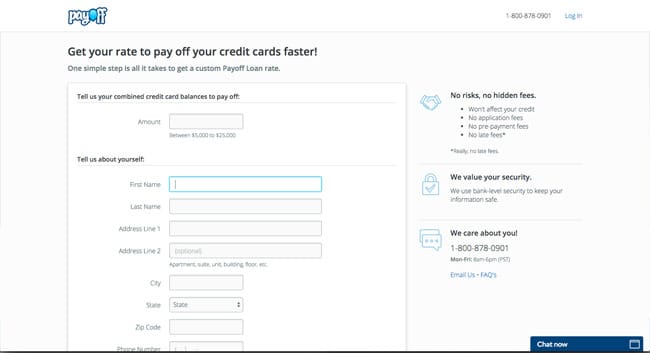 Using Payoff.com to Consolidate Debt and to help in paying off debt