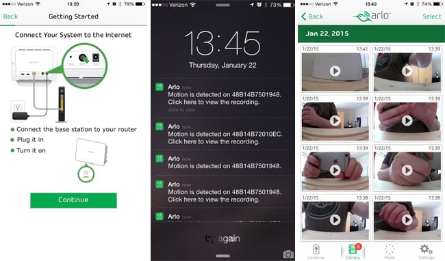 Technology | Gadgets | The Arlo Smart Home Security Camera System by NETGEAR is easy to install and has a handy app. Check out this home security review and see if this camera system is right for your home. Installation tips, cloud storage price, and comparison of other services included.