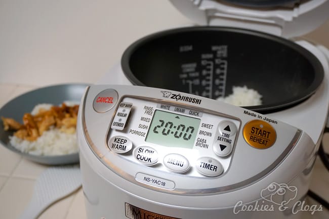 If you’re tired of dull rice recipes, it might be your rice cooker. Check out this Zojirushi Umami Rice Cooker Review. I’ve never had rice this tasty! See the other features this has.