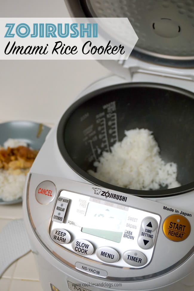 If you’re tired of dull rice recipes, it might be your rice cooker. Check out this Zojirushi Umami Rice Cooker Review. I’ve never had rice this tasty! See the other features this has.