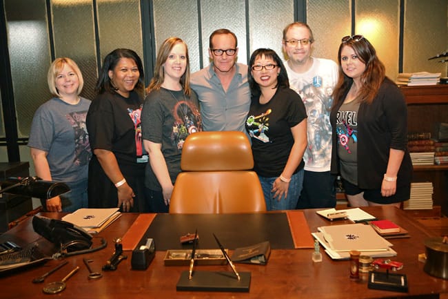 Television | Check out this exclusive interview with Clark Gregg aka Phil Coulson, Ming-Na Wen aka Melinda May, Jed Whedon, & Jeff Bell during our Marvel’s Agents of SHIELD set tour.