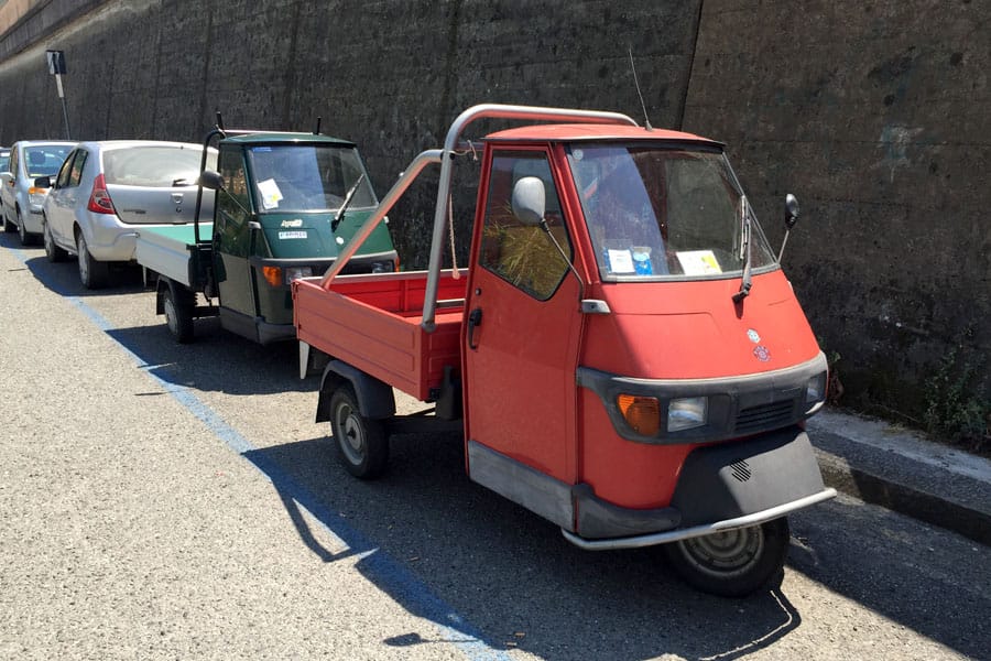 Travel | Travel with Kids | Italy | Travel tips and transportation ideas for visiting Cinque Terre / Cinqueterre in the Tuscany area of Italy. Mini cars