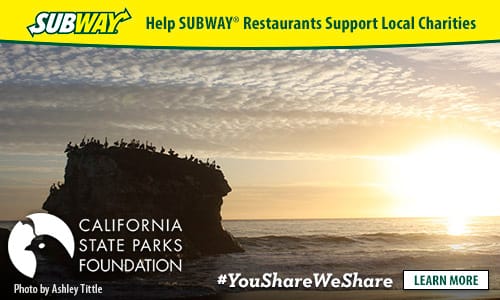 California | Charity | Nature | Find out how you can join the "You Share. We Share." campaign with SUBWAY(r)  to benefit local charities such as the San Francisco California State Parks Foundation.