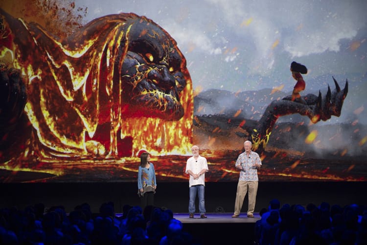 Movies | The Walt Disney Animation Studios and Pixar announcements from John Lasseter at D23 Expo were drool-worthy. Find out about animated films Zootopia, Moana, The Good Dinosaur, Gigantic, Toy Story 4, and more.