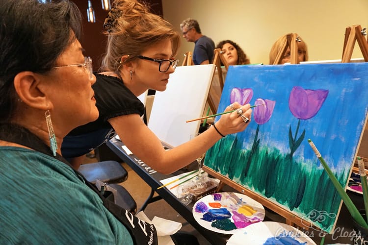 San Francisco | California | Events | The new Pinot’s Palette paint and wine studio is now open in Alameda, CA at South Shore Center. See what the experience is like here.