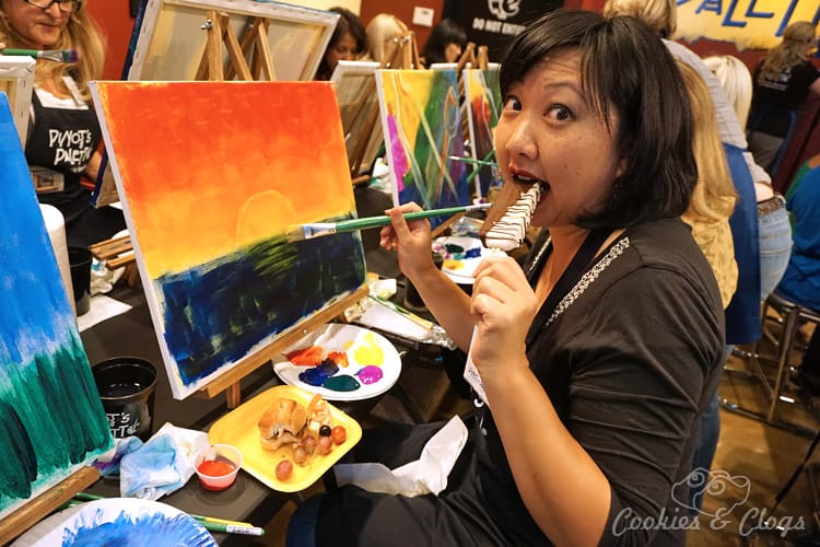 San Francisco | California | Events | The new Pinot’s Palette paint and wine studio is now open in Alameda, CA at South Shore Center. See what the experience is like here.