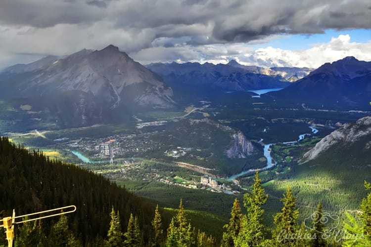 Travel | Cars | To test out the new 2016 Ford Explorer Platinum, I drove from Kamloops to Banff to Calgary in Canada for the Platinum Adventure Tour. Follow #ExploreMore . Banff Gondola at Sulfur Mountain Peak while snowing