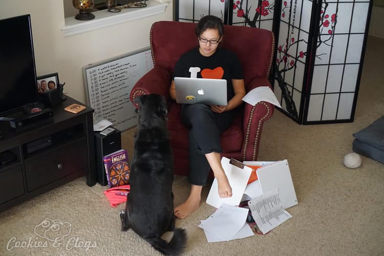 Education | Munchkin is busy with high school homeschool as we prepare for her future education today.