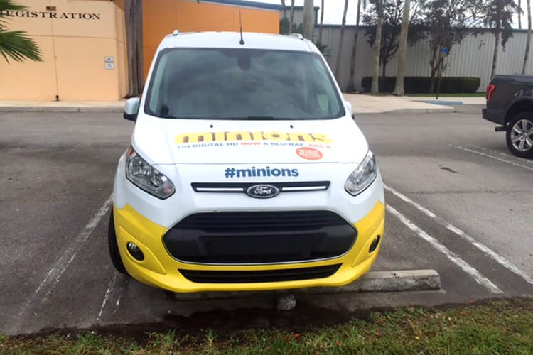 Meet the Minions and the Minionwagon during the Ford Championship Weekend at the Homestead-Miami Speedway in Florida. Afterwards, they’ll stop at Universal Orlando Resort, Atlanta, Philadelphia, and New York City.
