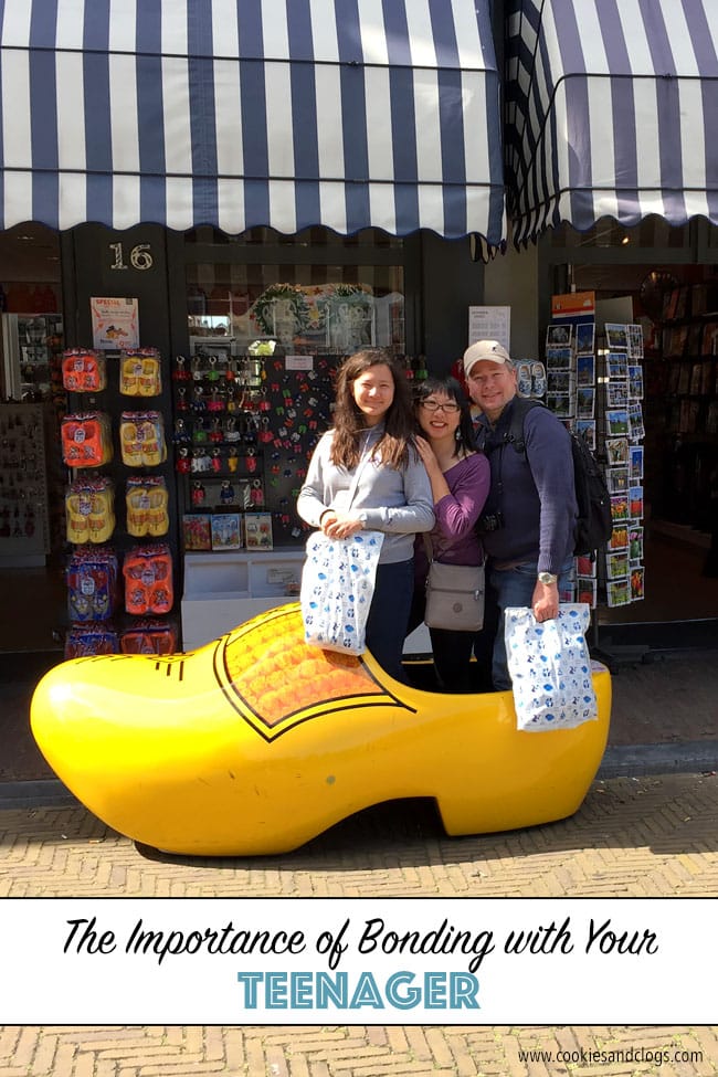 Parenting Tips | Teenagers | Raising teenagers is not easy. However, in spite of the growing need for independence, sometimes bonding with your teenager is more important than ever before. Together in Delft, the Netherlands / Holland.