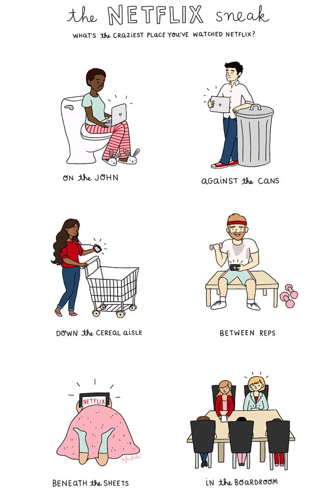 Cookies & Clogs | Multimedia | The Netflix Sneak graphic