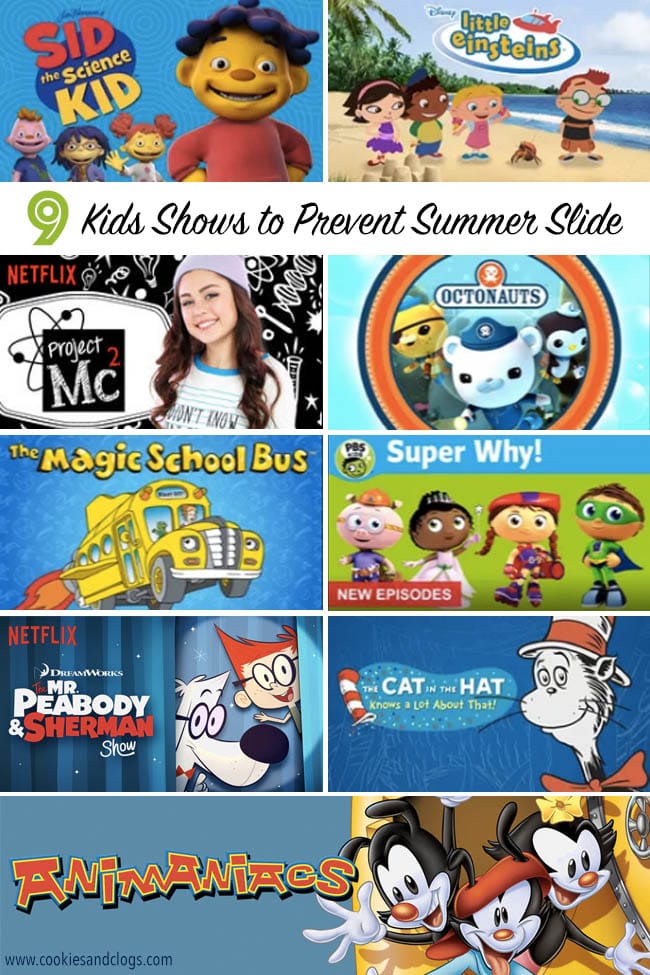 Cookies & Clogs | Entertainment | Television | Trying to figure out what to do with the kids this summer to prevent summer slide? Try watching these nine kids shows to enjoy and learn.