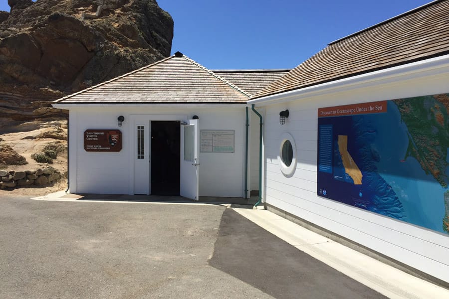 point-reyes-lighthouse-03 Cookies & Clogs | Want to take a family road trip to Point Reyes National Seashore in Point Reyes, CA? Here are several things to do with the kids including the Point Reyes Lighthouse. See what the climb down is like and if it's worth the trek. Visitor center