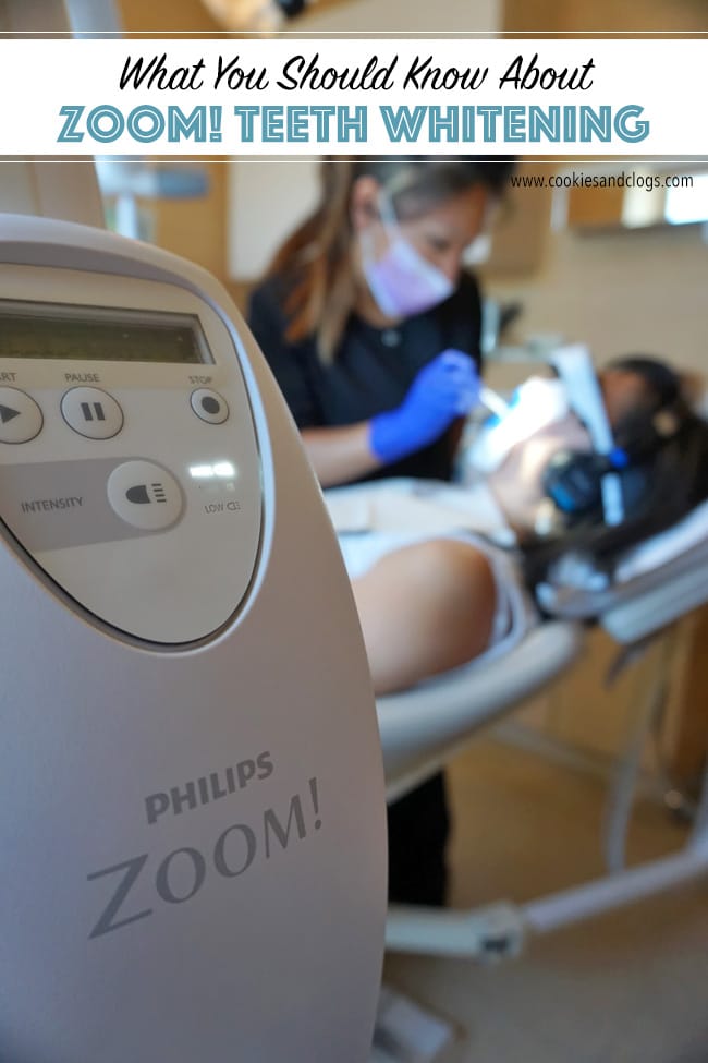 Cookies & Clogs | Dental | Health | Ever wonder what it's like to get Zoom! teeth whitening? Here's what you should know before you get the procedure done. It's key to have a good dental staff like I did at Zoom Dental. See why it was so critial for me including the step-by-step process and before and after photos.