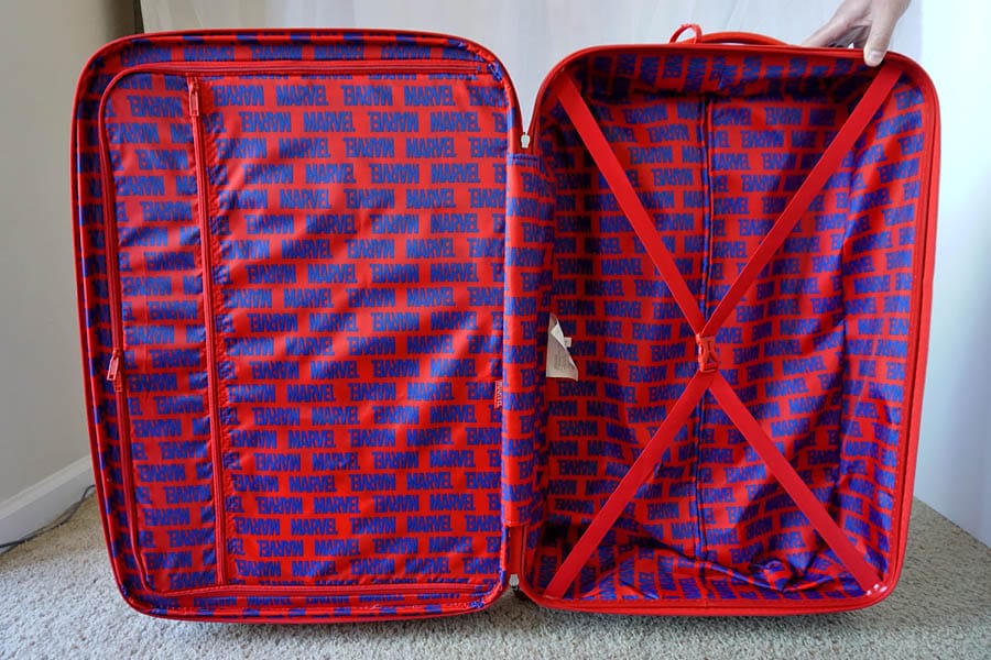 Cookies & Clogs | Travel | The Amazing Spider-Man suitcase is here! Check out this 28" Spinner from the Marvel Collection by American Tourister. See how this lightweight luggage handles real-world use in this quick video.