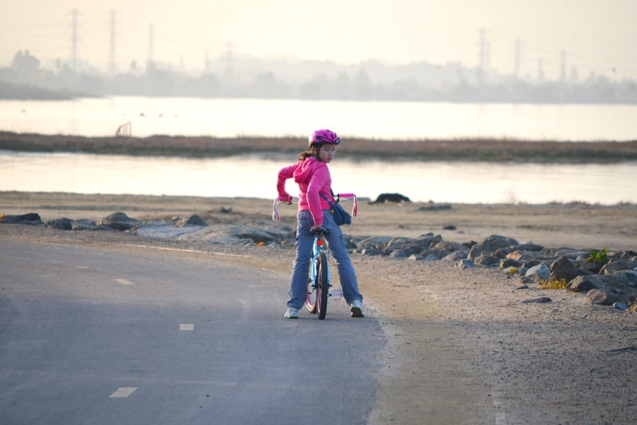 Health | Parenting | Summer is drawing to a close so it's time to get out there and have some fun with the kids while you still can. See how our family will be using these four safety and injury prevention tips from Stanford Children’s Health obstetrics and pediatric healthcare network. Biking with helmet