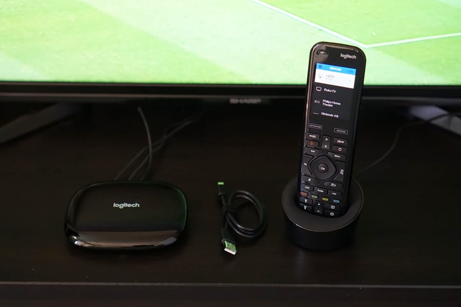 Cookies & Clogs | Technology | The Logitech Harmony Elite is a universal remote that controls more than just the TV. You can also program sequences of commands for smart devices, connected devices, and anything else that uses a Bluetooth or infrared signal. See our review here!