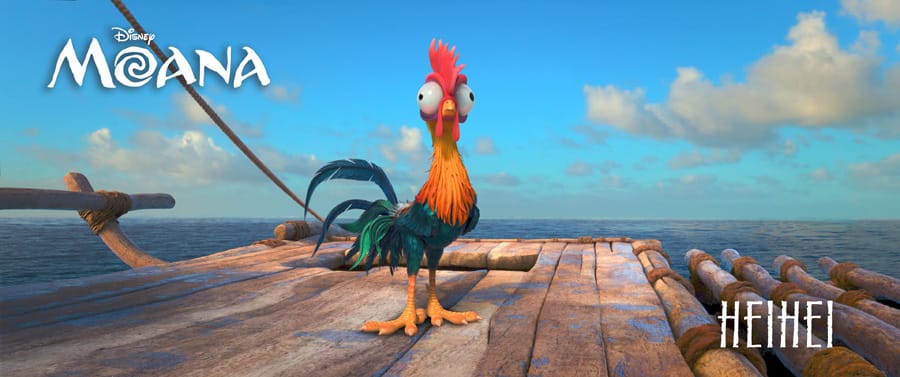 Cookies & Clogs | We had a chance to chat with some of the filmmakers who worked on Moana and the accompanying short Inner Workings. See what the found during research trips to the Pacific Islands of the Polynesian culture. Hei Hei
