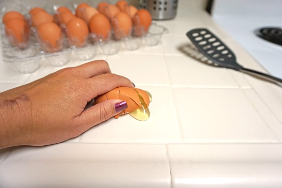 Cookies & Clogs | Family | Sometimes the stress of raising kids can get overwhelming. Just ordinary mistakes can feel like a parenting fail but, hopefully, we can laugh about them later on. See how my egg catastrophe snowballed and share your mini mom breakdowns.