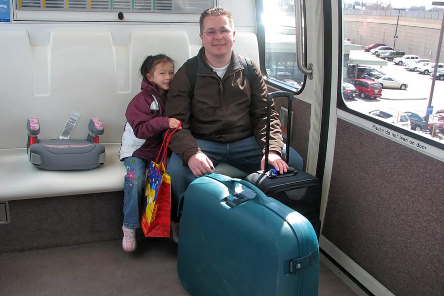 Cookies & Clogs | Travel | When flying, especially if you're doing international travel, it can be frustrating to meet baggage allowance limits and stay under a specific luggage weight. Using lightweight suitcases like the American Tourister iLite Max collection.