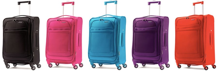 Cookies & Clogs | Travel | When flying, especially if you're doing international travel, it can be frustrating to meet baggage allowance limits and stay under a specific luggage weight. Using lightweight suitcases like the American Tourister iLite Max collection.