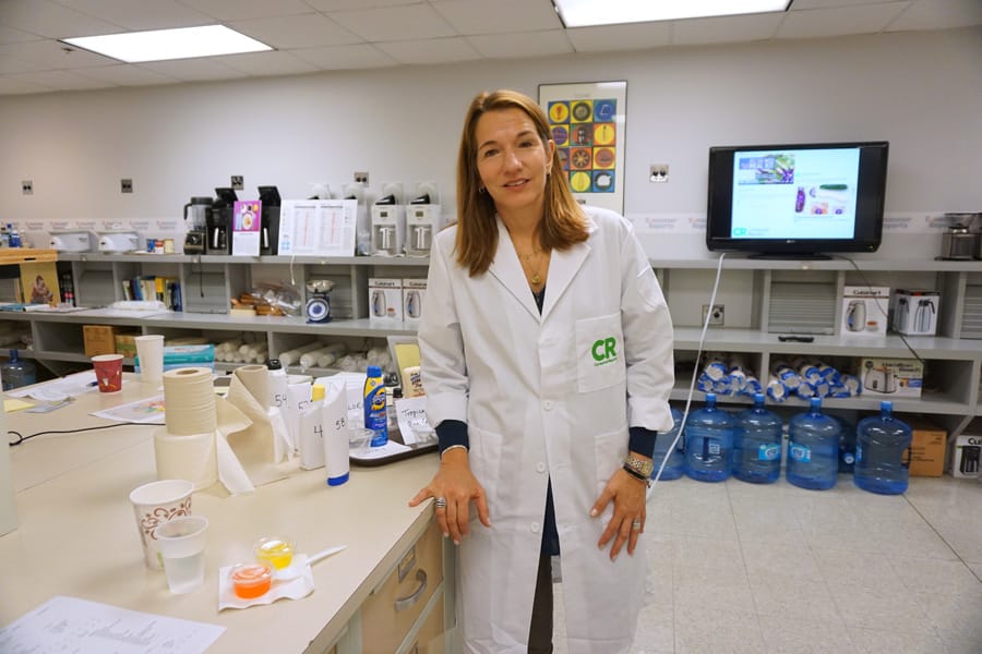 consumer-reports-tour-05 Cookies & Clogs | Shopping | Consumer Reports has been around for 80 years but how much do you really know about it? Go behind the scenes with me as I check out Consumer Reports product testing at the headquarters in Yonkers, NY.