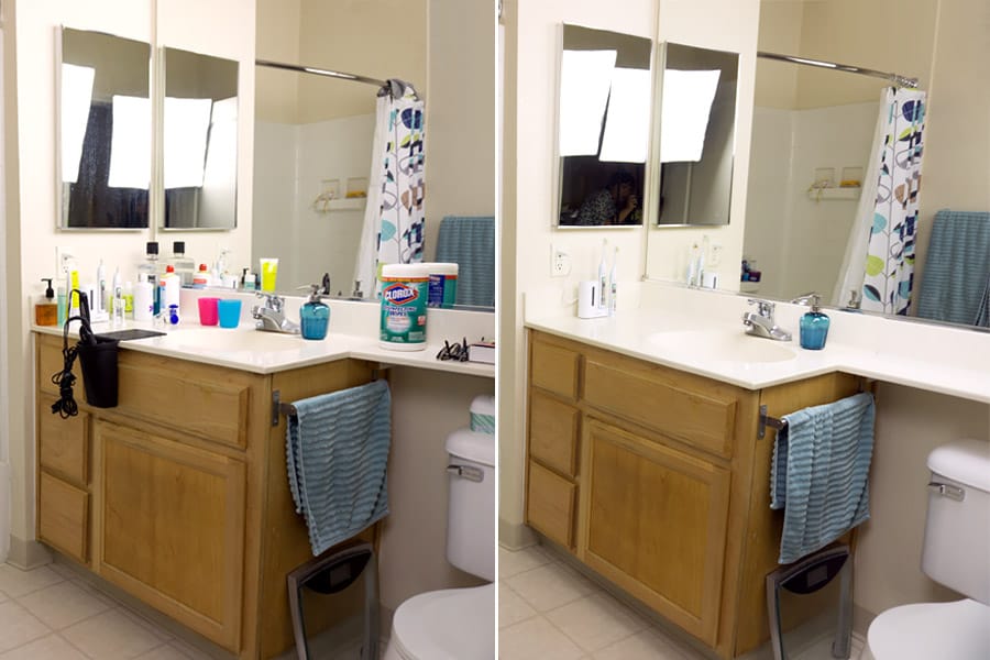 Cookies & Clogs | Cleaning the house can be such a chore. Here are 12 time-saving house cleaning tips that might make it just a bit easier to tidy up after the family.