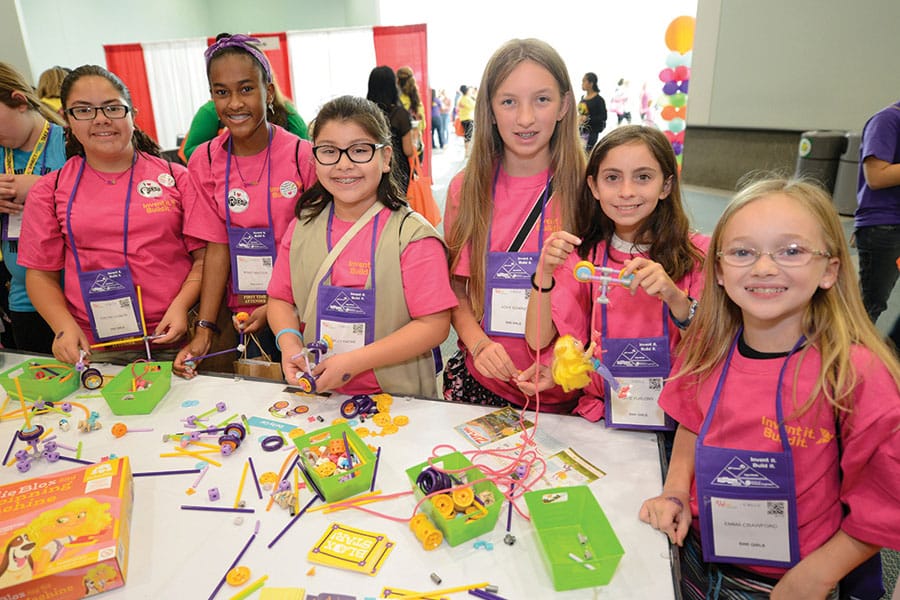 Cookies & Clogs | Register for the We Local & SWENext DesignLab San Jose 2017 on Saturday, February 25, 2017 at the Marriott in San Jose, CA. The event is open to middle schoolers and encourages hands-on learning for girls in STEM education.