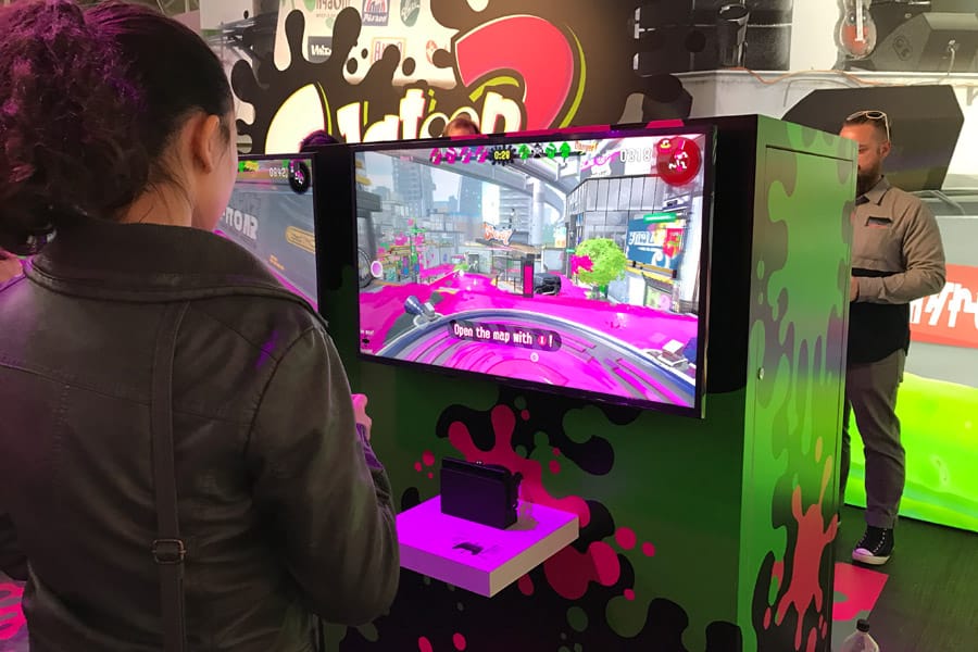 Cookies & Clogs | Nintendo Switch will be released on March 3, 2017. This is the newest home video game console from Nintendo. Find out which games will be available and take a peek into the Nintendo Switch preview tour event we attended in San Francisco.
