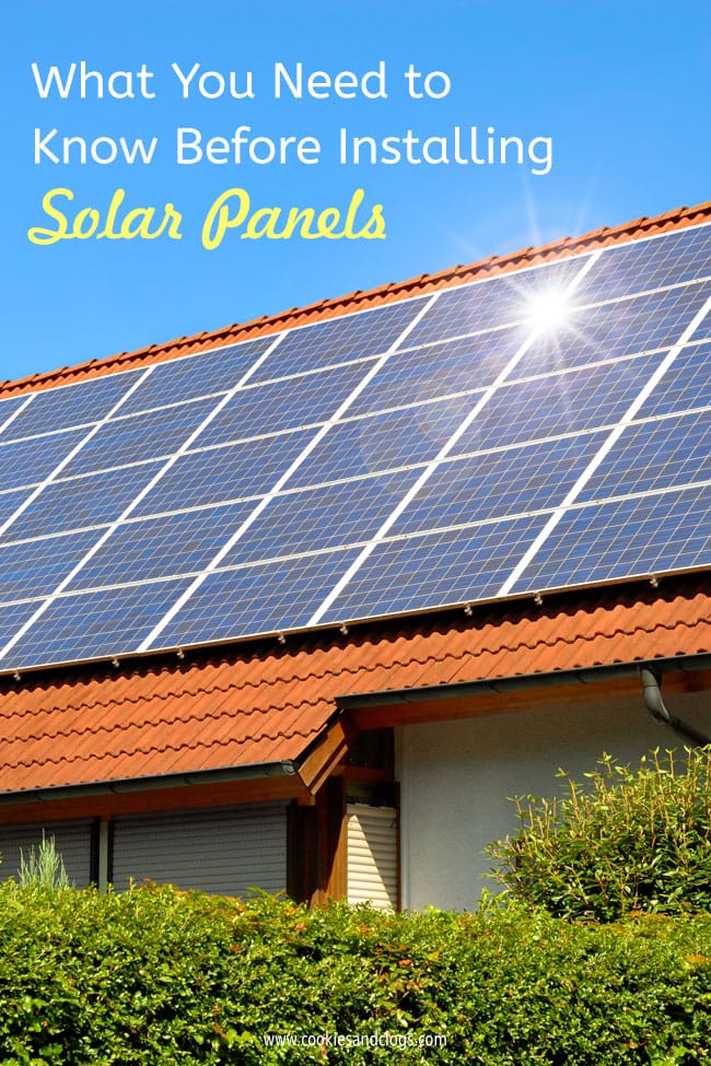 Cookies & Clogs | Use this resource from PG&E with tips and tools to learn about private rooftop solar panel installation and use. Doing this early on will save you time and money.