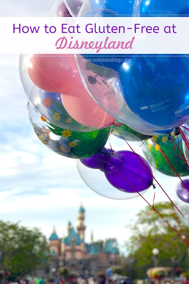 Cookies & Clogs | See how to eat at Disneyland Gluten Free and at Disney California Adventure with allergy-safe restaurants for those with celiac disease.