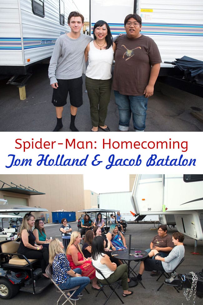 Cookies & Clogs | Exclusive Marvel Spider-Man Homecoming Interview with Tom Holland and Jacob Batalon&nbsp;during set visit in Atlanta, GA.