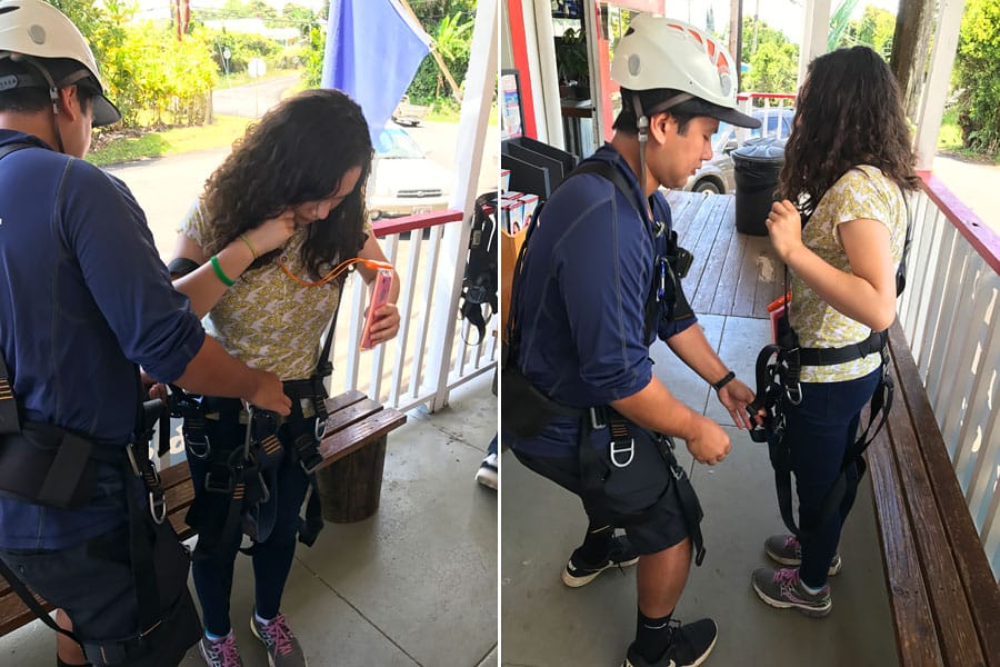 Cookies & Clogs | My first experience with ziplining in Hawaii was with Skyline Eco Adventures Akaka Falls Zipline on the Big Island of Hawaii. See how the quality, safety, and amazing crew won us over. Check out the video of all seven lines!