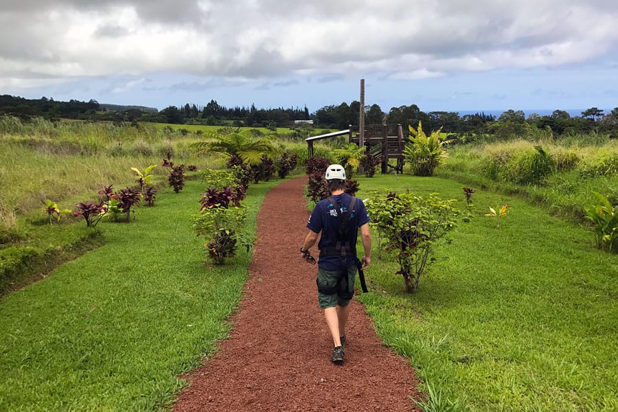 Cookies & Clogs | My first experience with ziplining in Hawaii was with Skyline Eco Adventures Akaka Falls Zipline on the Big Island of Hawaii. See how the quality, safety, and amazing crew won us over. Check out the video of all seven lines!