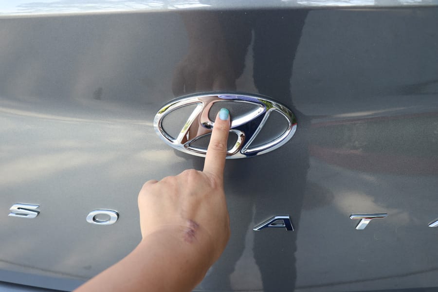 2018&nbsp;Hyundai Sonata hidden trunk release