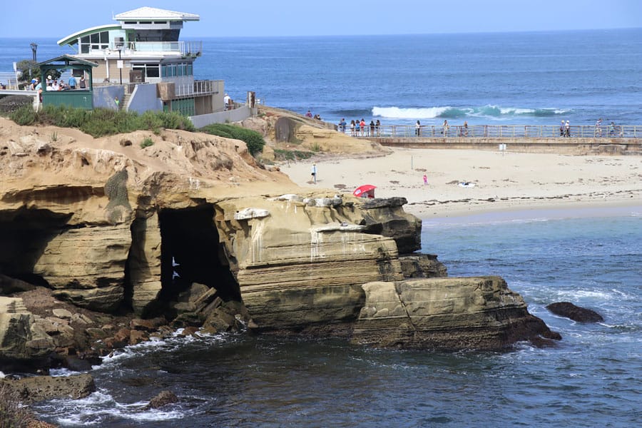 Children's Beach in La Jolla, CA with the 2018 Hyundai Elantra GT