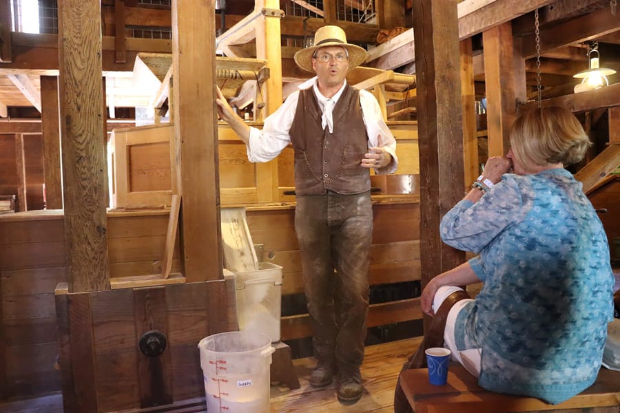 11 Things to Do in Napa, CA that Don’t Involve Drinking Wine - Bale Grist Mill Flour Grinding Demo with Miller