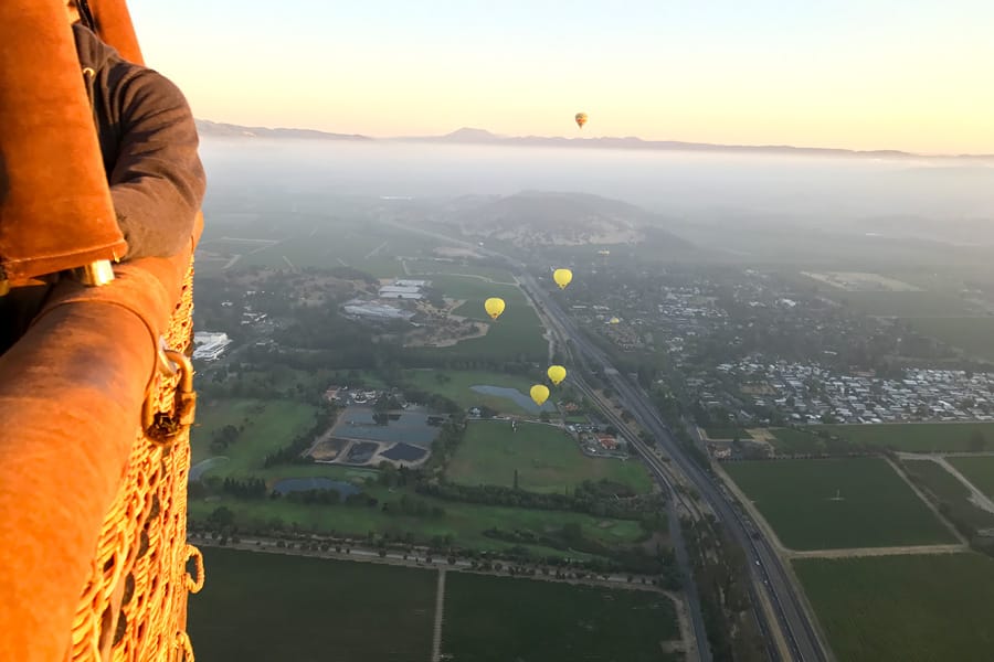 11 Things to Do in Napa, CA that Don’t Involve Drinking Wine - Napa Valley Balloons Hot Air Balloon Ride